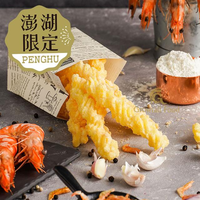 【澎湖限定】 咔哩酥 - 蒜頭蝦口味 Garlic Shrimp • 葷食/袋